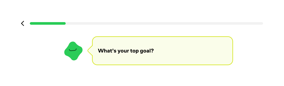 Brillant
				progress indicator ui component
