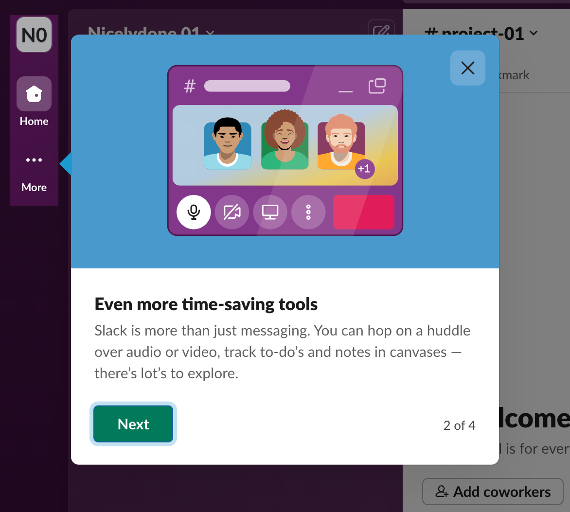 Slack
				tooltip ui component