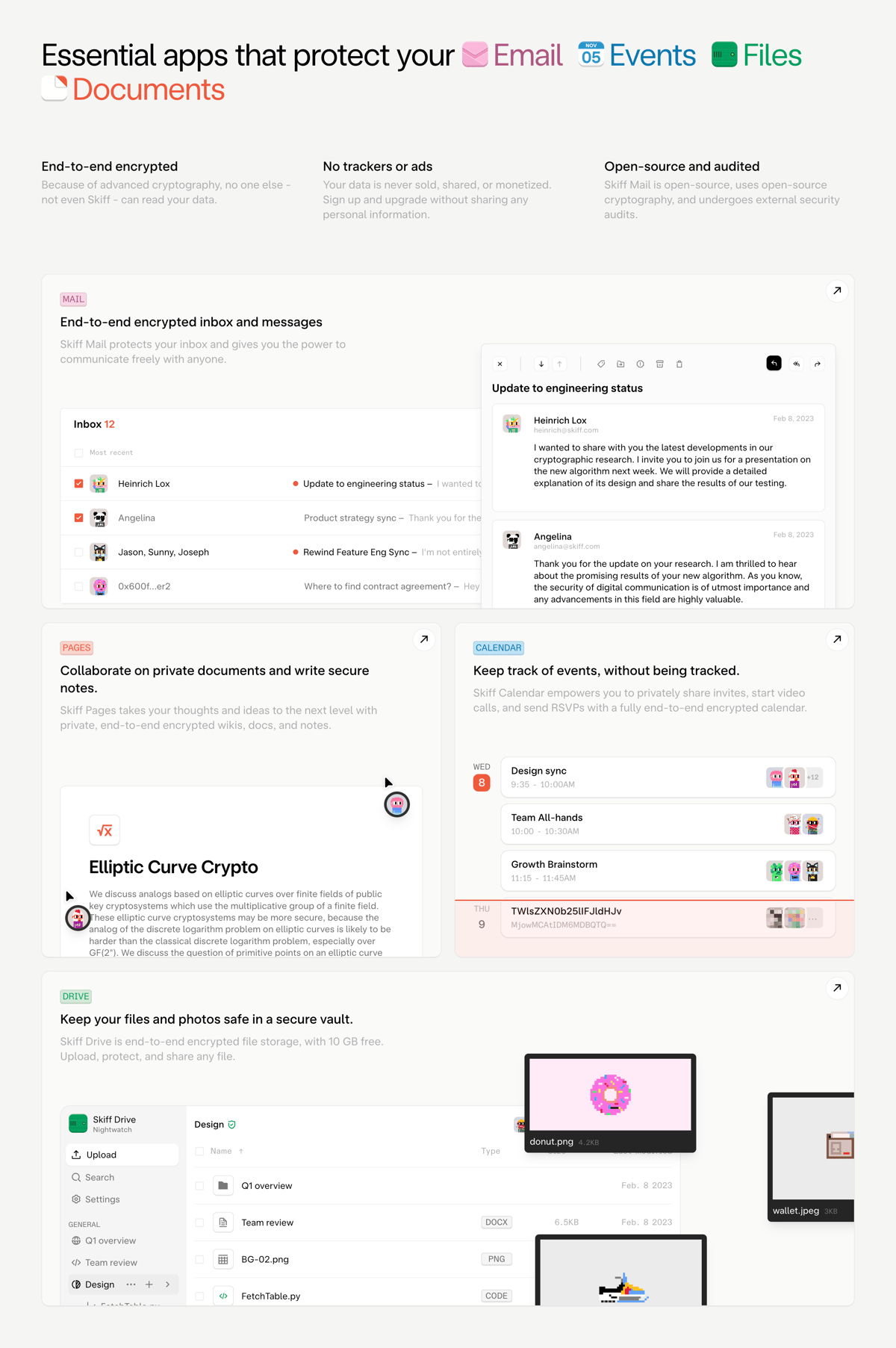 Skiff
				bento box ui component