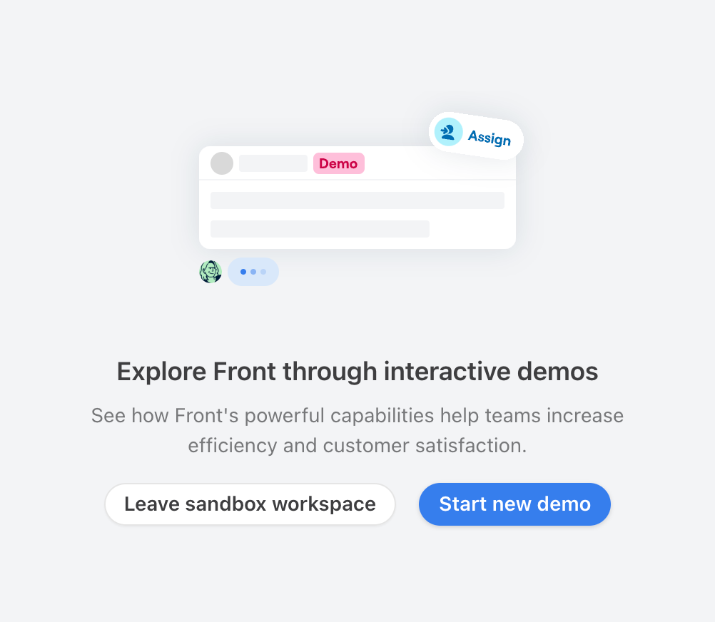 Front
				empty state ui component