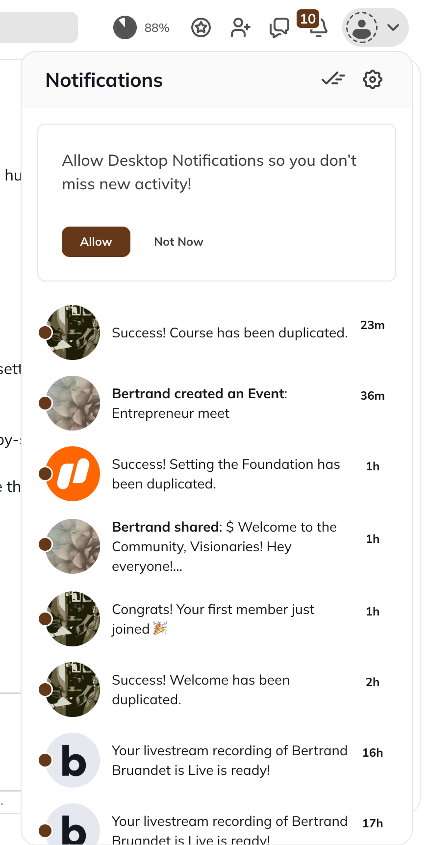 Mighty
				modal ui component