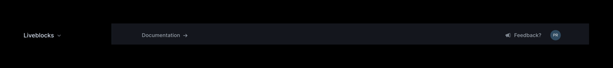 Liveblocks
				horizontal navigation ui component
