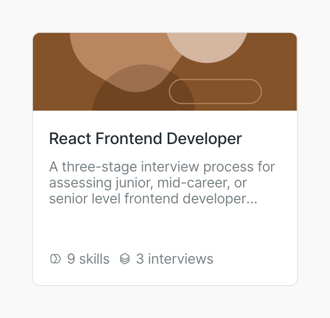 Hireproof
				card ui component