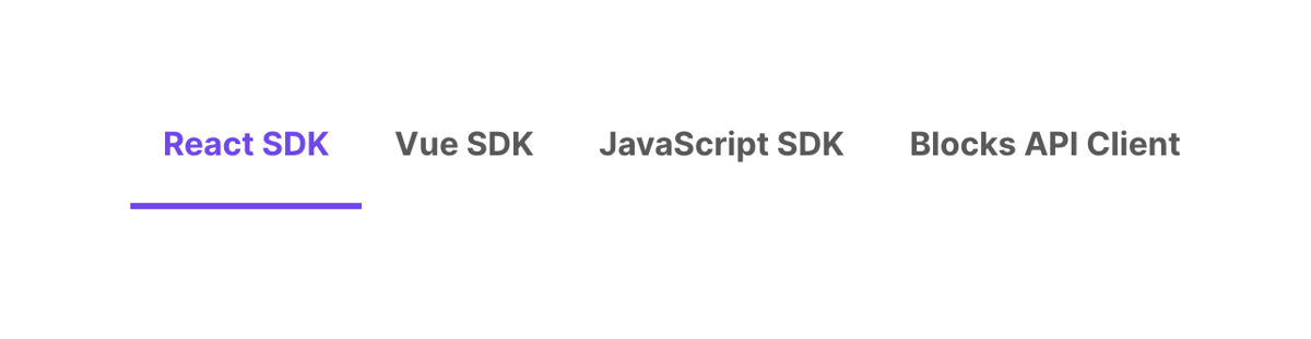 Dopt
				tabs ui component