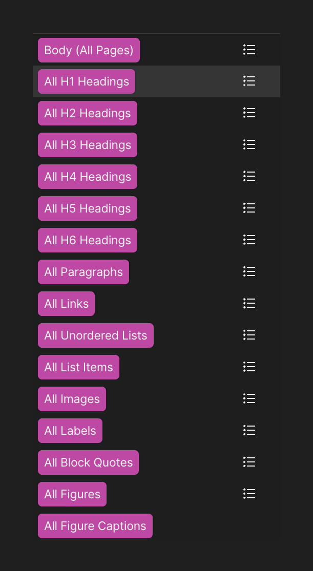Webflow
			typography ui component