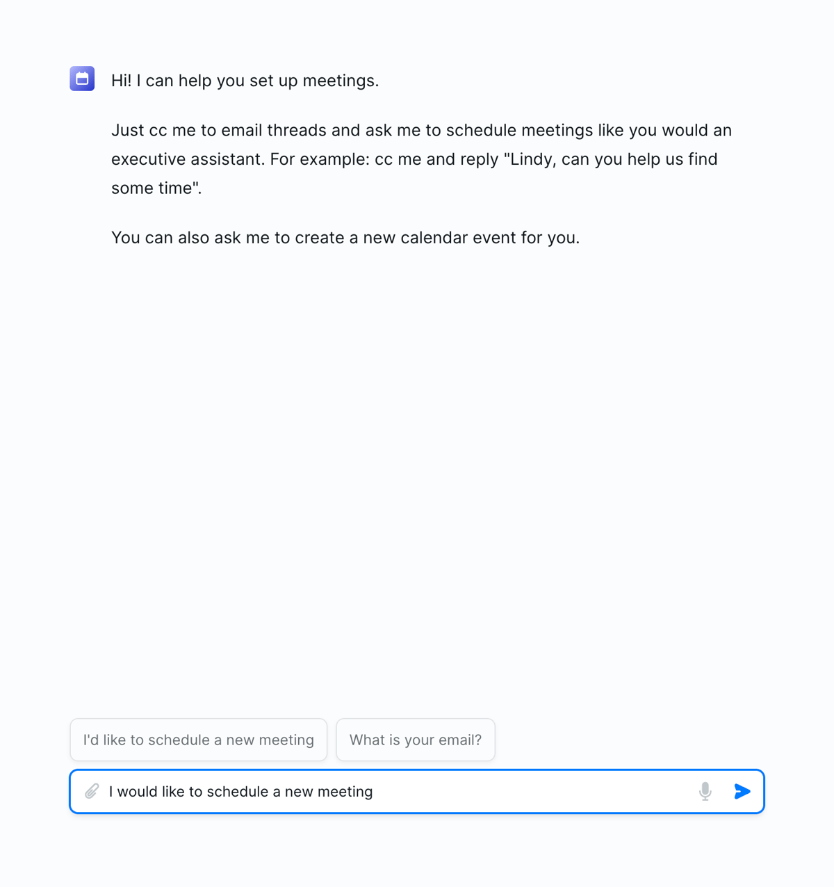 Lindy
				artificial intelligence ui component