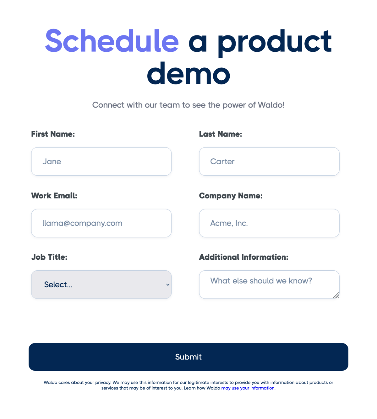 Waldo
				form element ui component