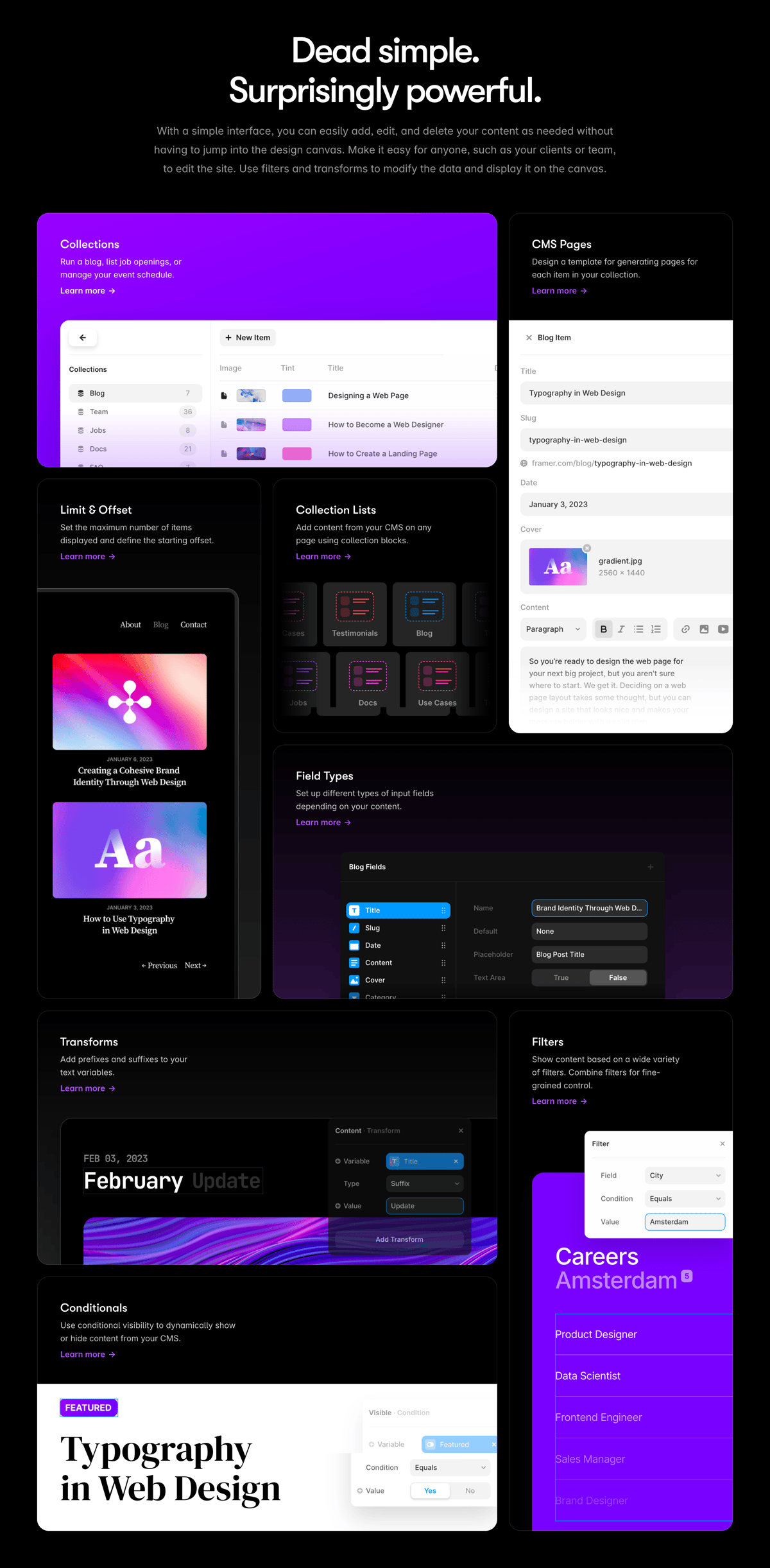 Framer
				bento box ui component