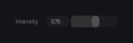 Spline
				slider ui component