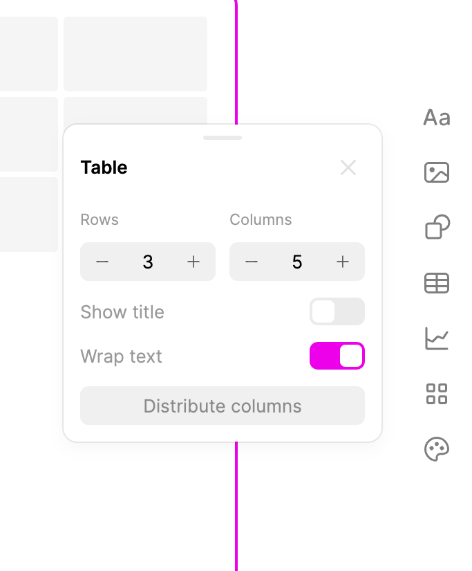 Tome
				toolbox ui component