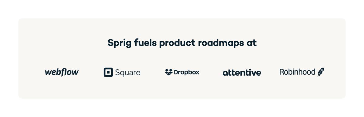 Sprig
				social proof ui component