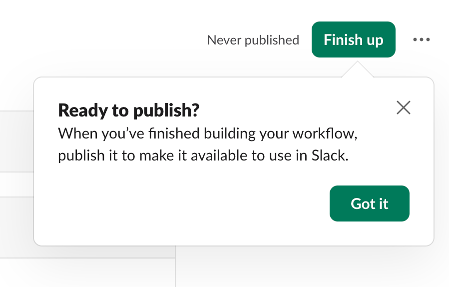 Slack — Tooltip component