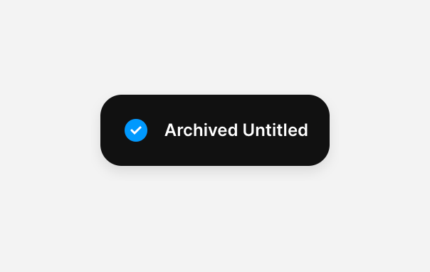 Framer — Notification Toast component