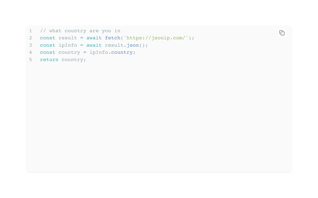 Decipad — Code block component