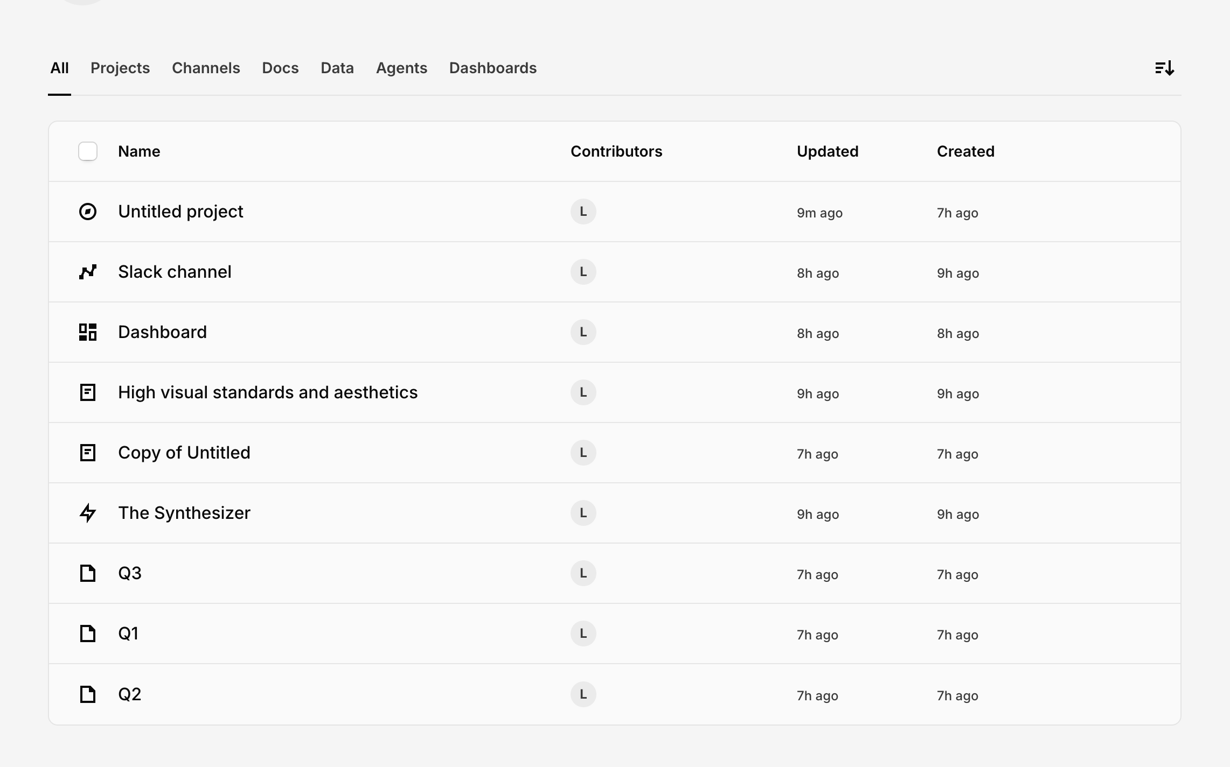 Dovetail — Table component