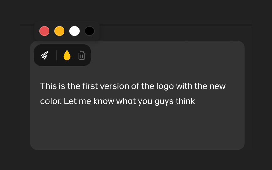WeTransfer — Color picker component