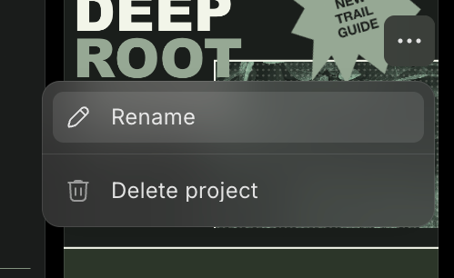 Variant — Dropdown menu component