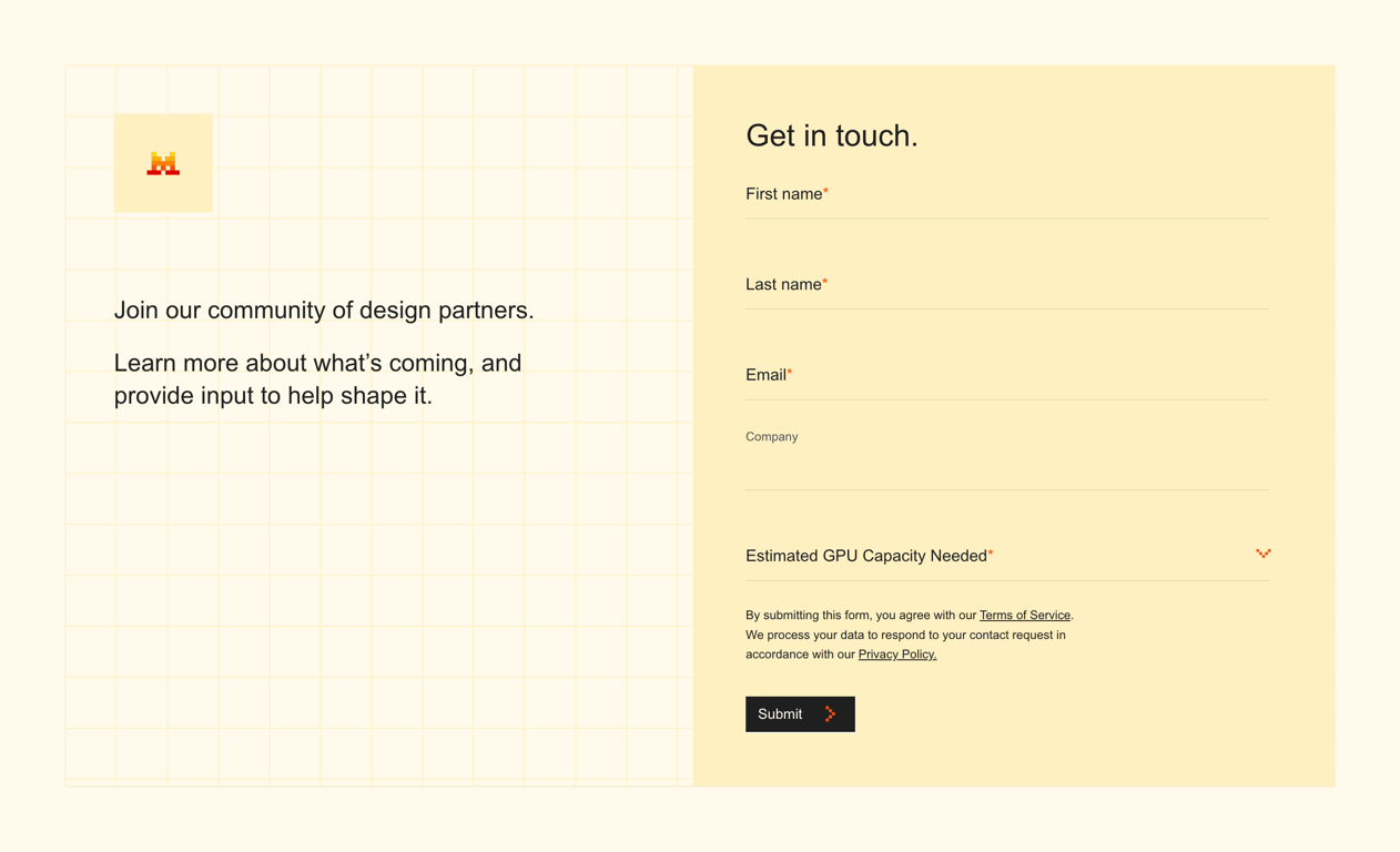 Mistral — Form element component