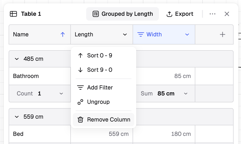 Rayon — Dropdown menu component