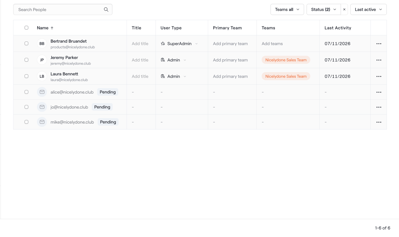 Dock — Tabs component