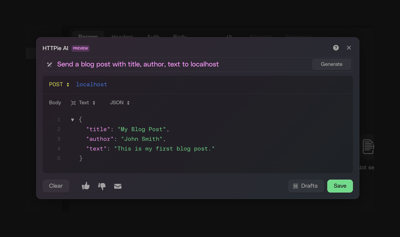 Httpie — Artificial intelligence component
