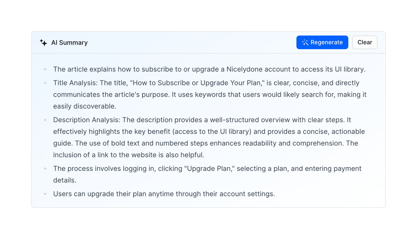 FeatureOS — Artificial intelligence component