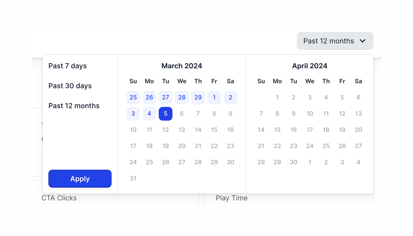 Arcade — Input date component
