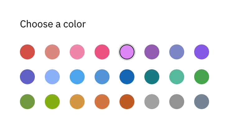 Huly — Color picker component