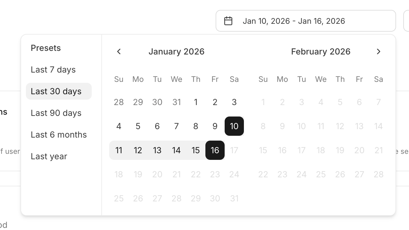 Documentation.AI — Datepicker component