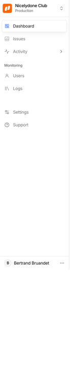 Nightwatch — Vertical navigation component