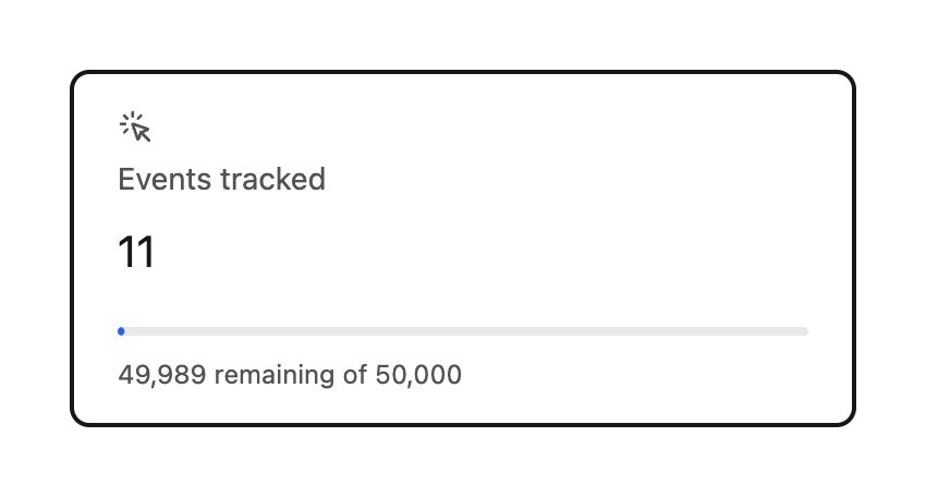 Dub — Progress indicator component