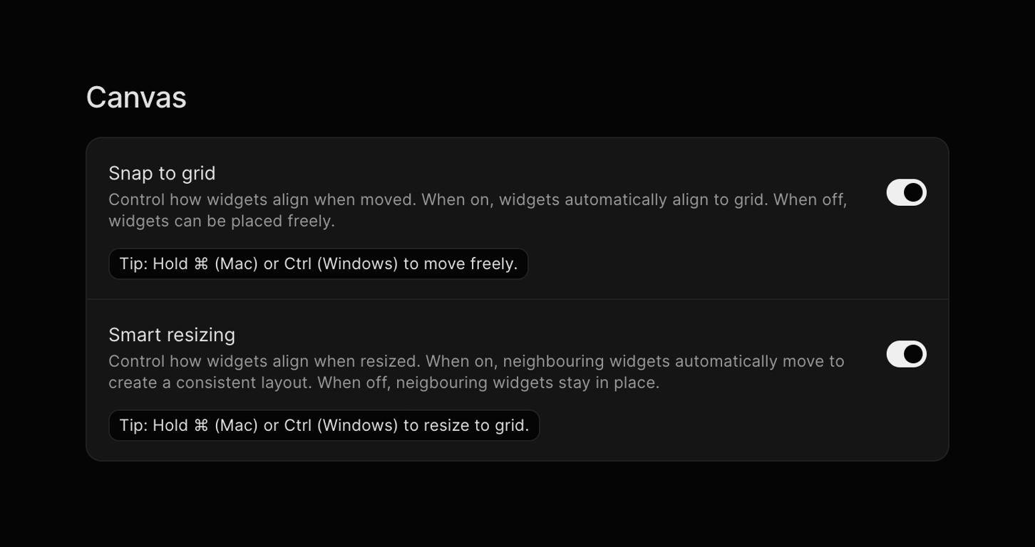 Chronicle — Toggle/Switch component