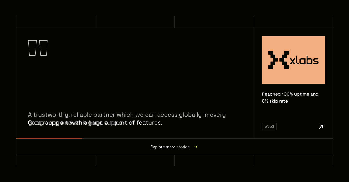 Latitude.sh — Testimonial component