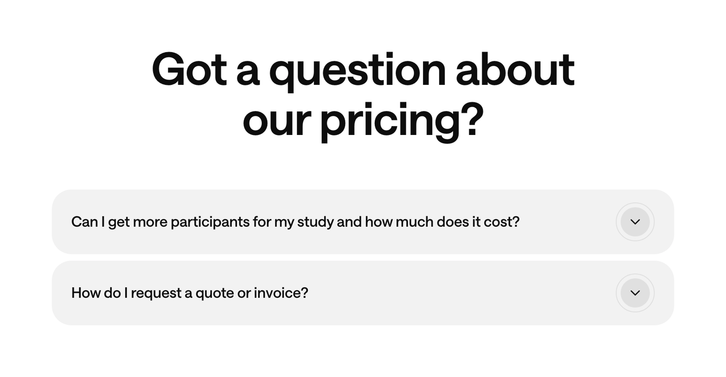 Optimal — FAQ component