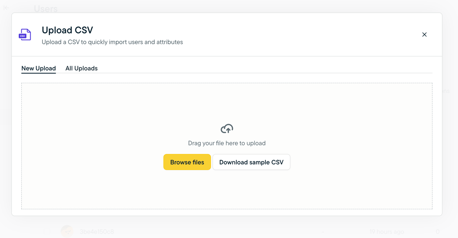 Sprig — File upload input component