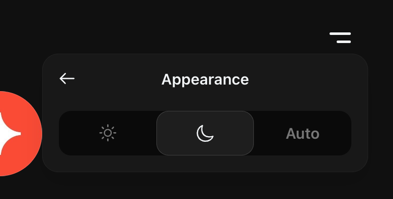 Threads — Theme settings component