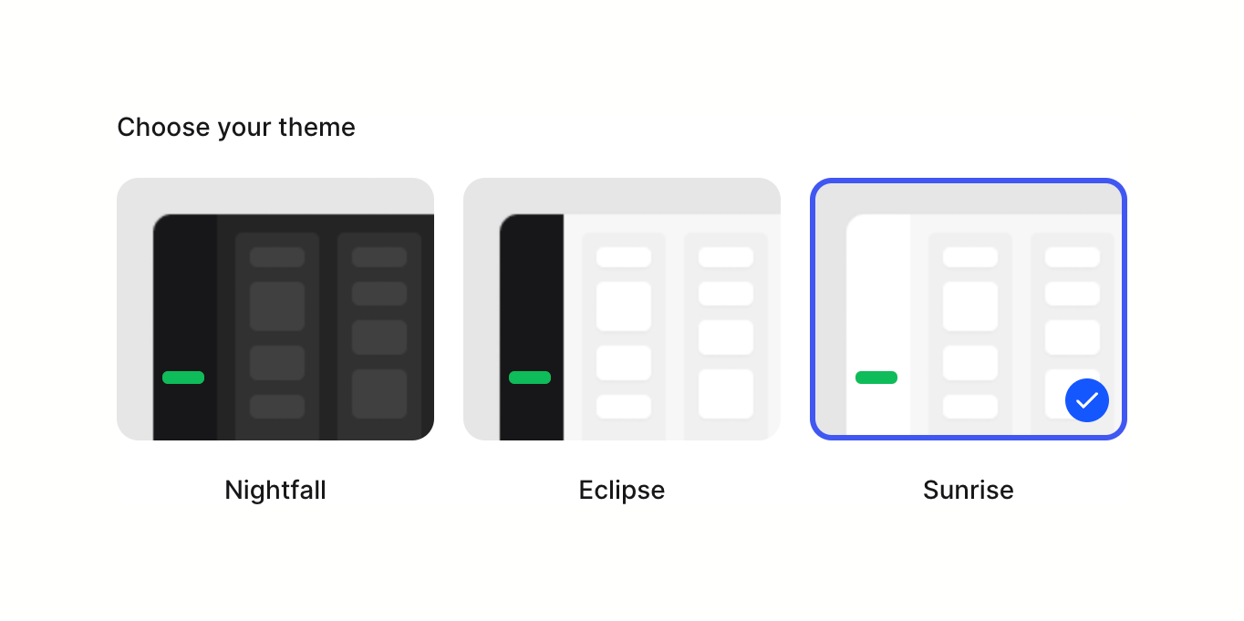 Cycle — Theme settings component