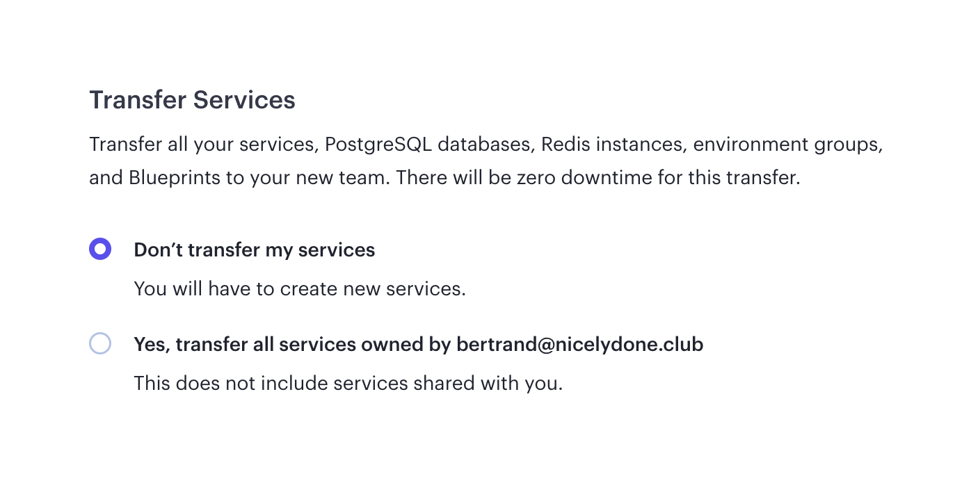 Render — Checkbox & radio component
