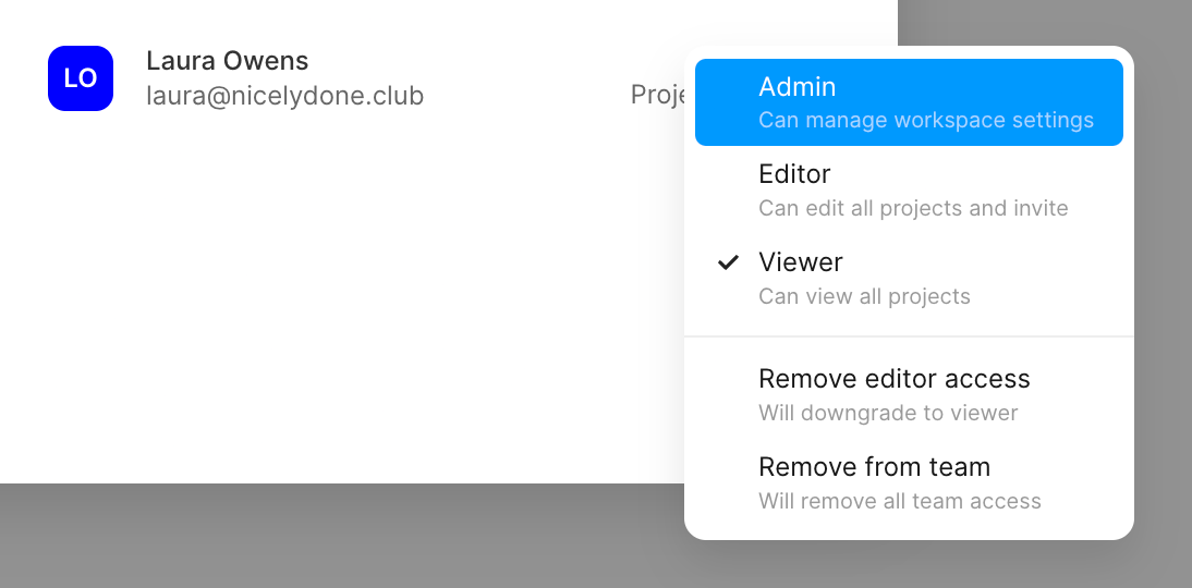 Framer — Dropdown menu component