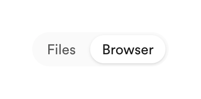 Bud — Toggle/Switch component
