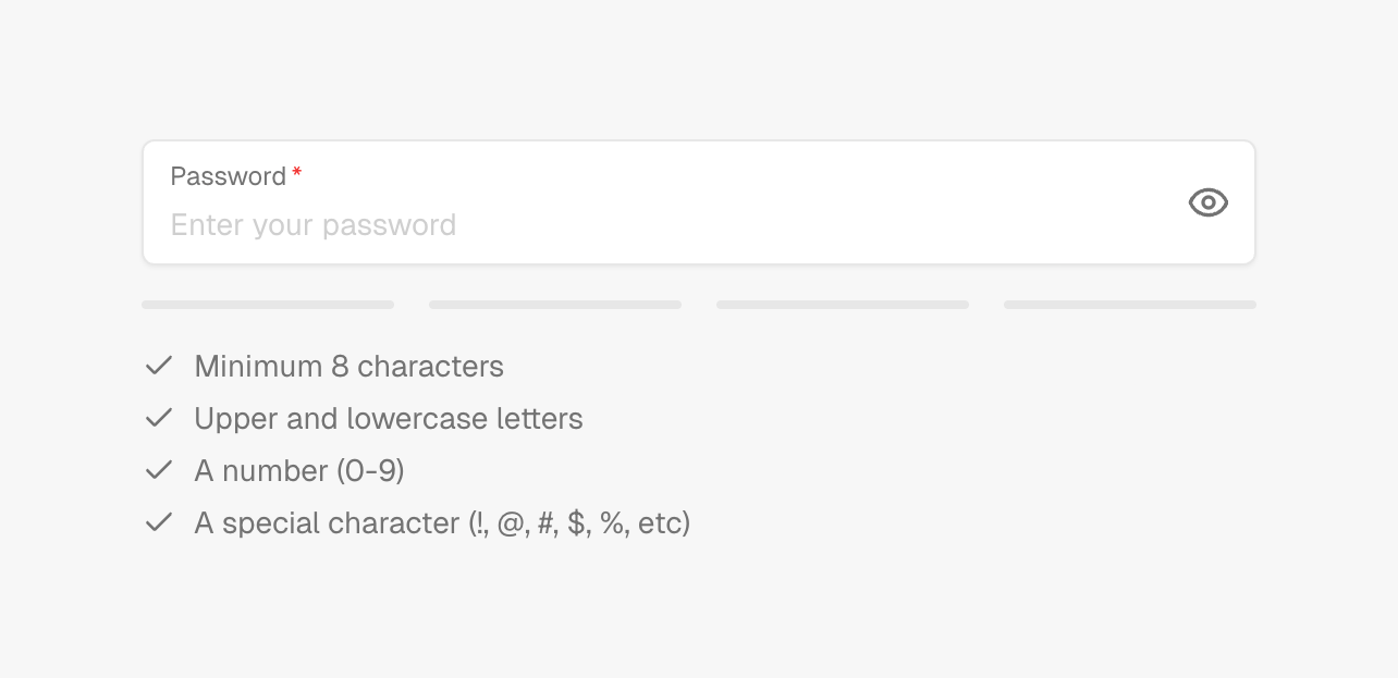 Maybe Finance — Input text component