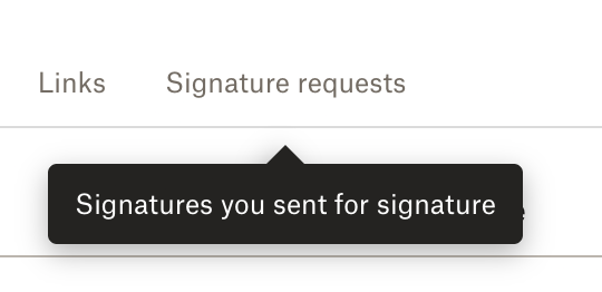 Dropbox — Tooltip component