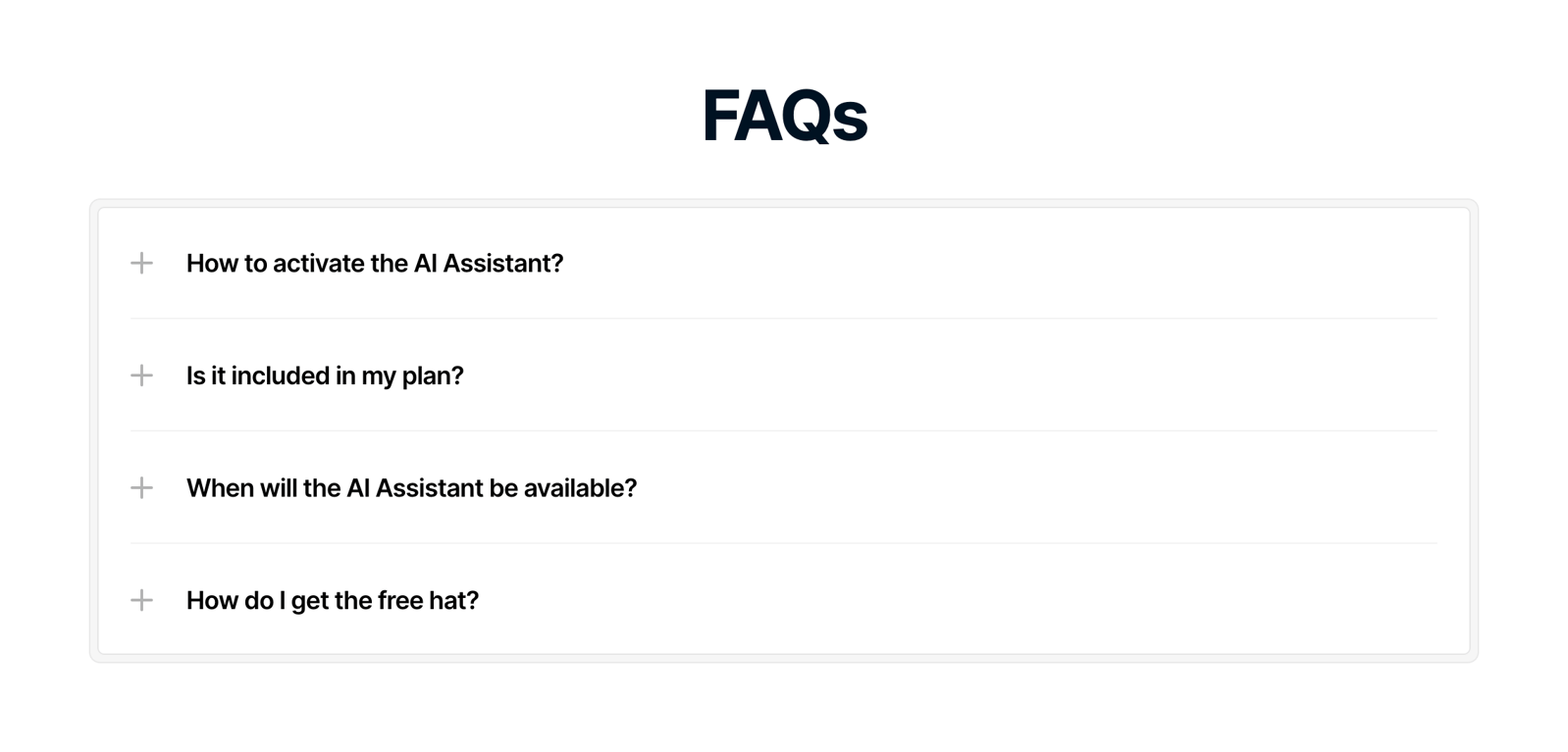 Latitude — FAQ component