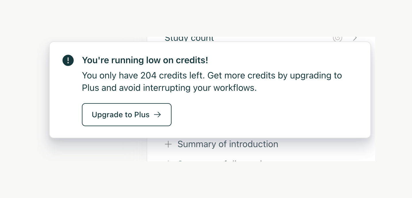 Elicit — Notification Toast component