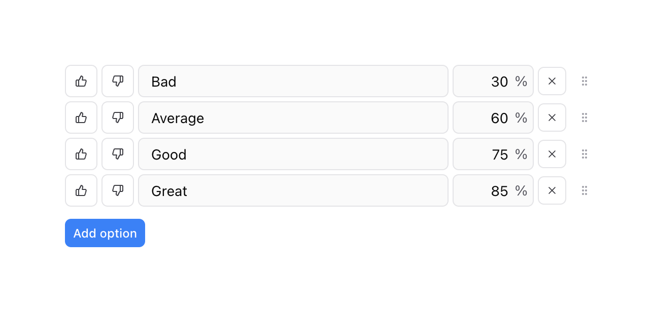 Braintrust — Reorder component