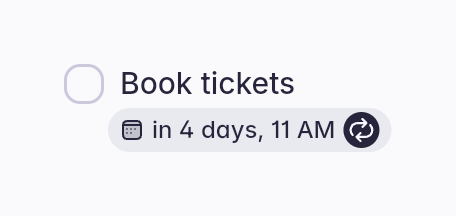 Superlist — Badge component