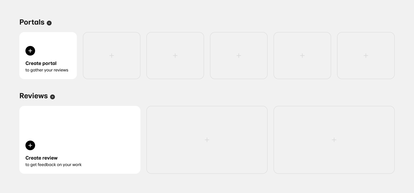 WeTransfer — Empty state component