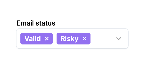 Wiza — Input multi-select component