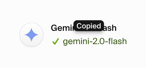 Hypermode — Click to copy component
