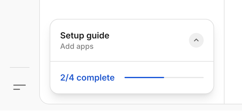 Whop — Progress indicator component